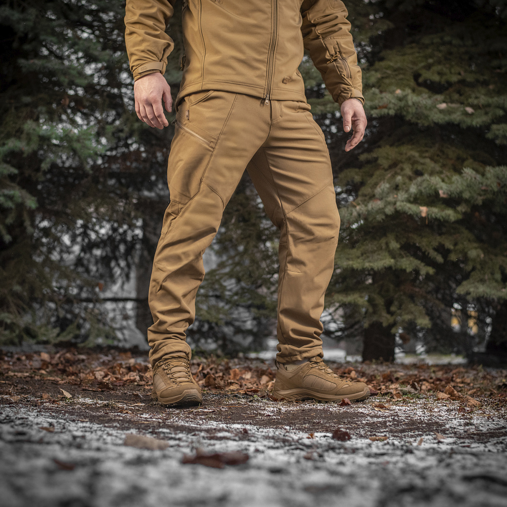 Штани M-Tac Soft Shell Winter Coyote Фото 3